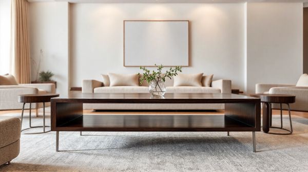 Les meilleures idées de tables basses pour un intérieur contemporain