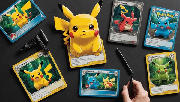 Explorez des cartes pokémon uniques et leurs accessoires !